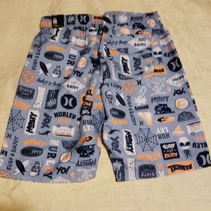 Hurley Surf & Swimwear Sz-M Gray MultiColor